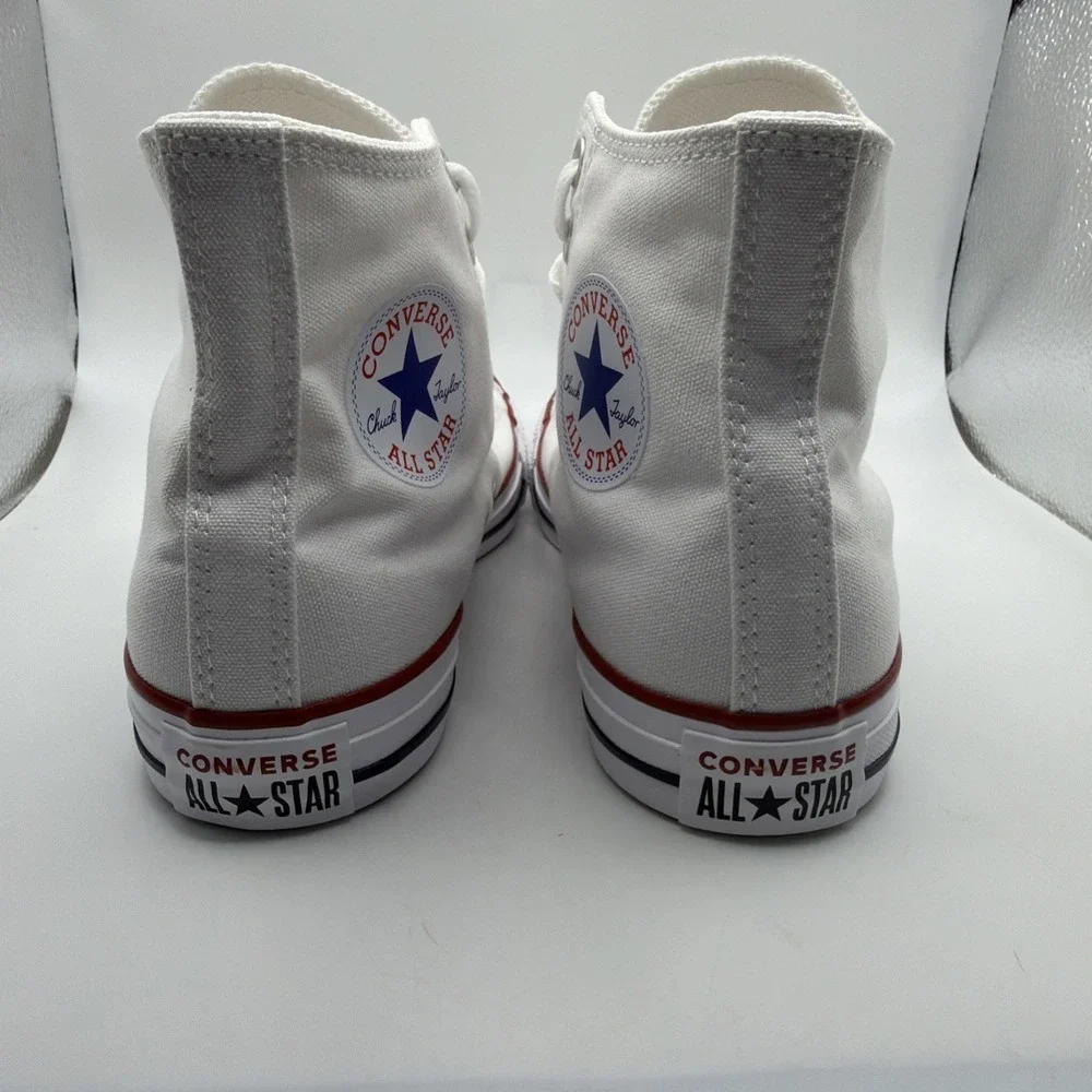 Converse All Star High Top Sneakers-White Size Mens 6.5 Women's 8.5 New
